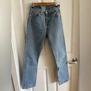 Vintage Levi’s 501 Jeans - Light Wash - Size 24